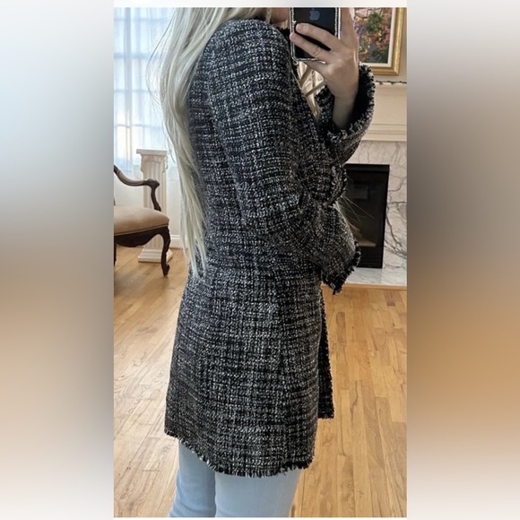 White House | Black Market Tweed Coat Size 0, NWT - Picture 4 of 11